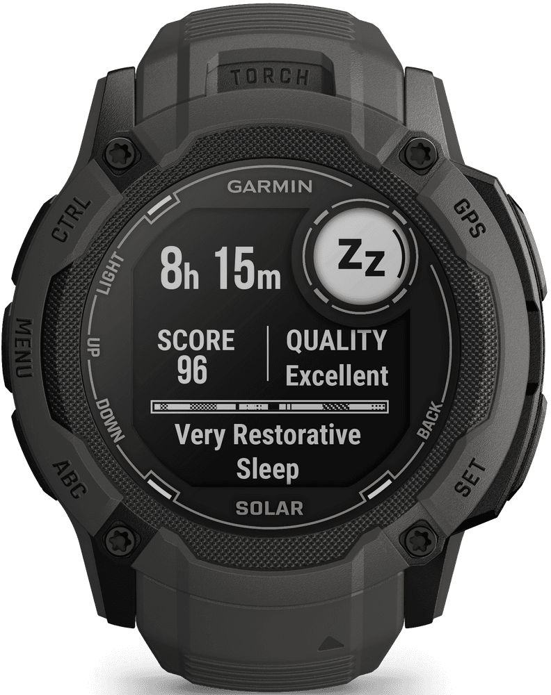 Instinct 2X Solar älykello, tummanharmaa, view: 13