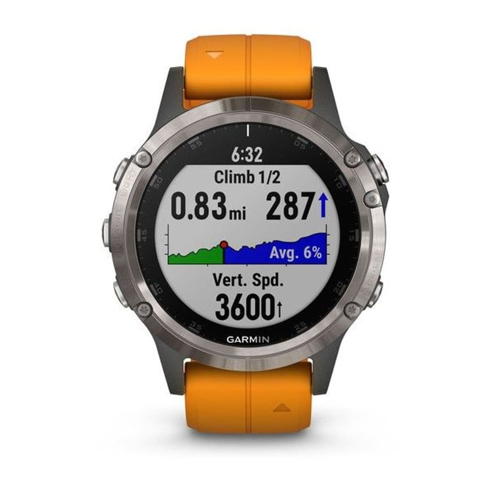 Fenix 5 Plus Sapphire Titan, view: 4