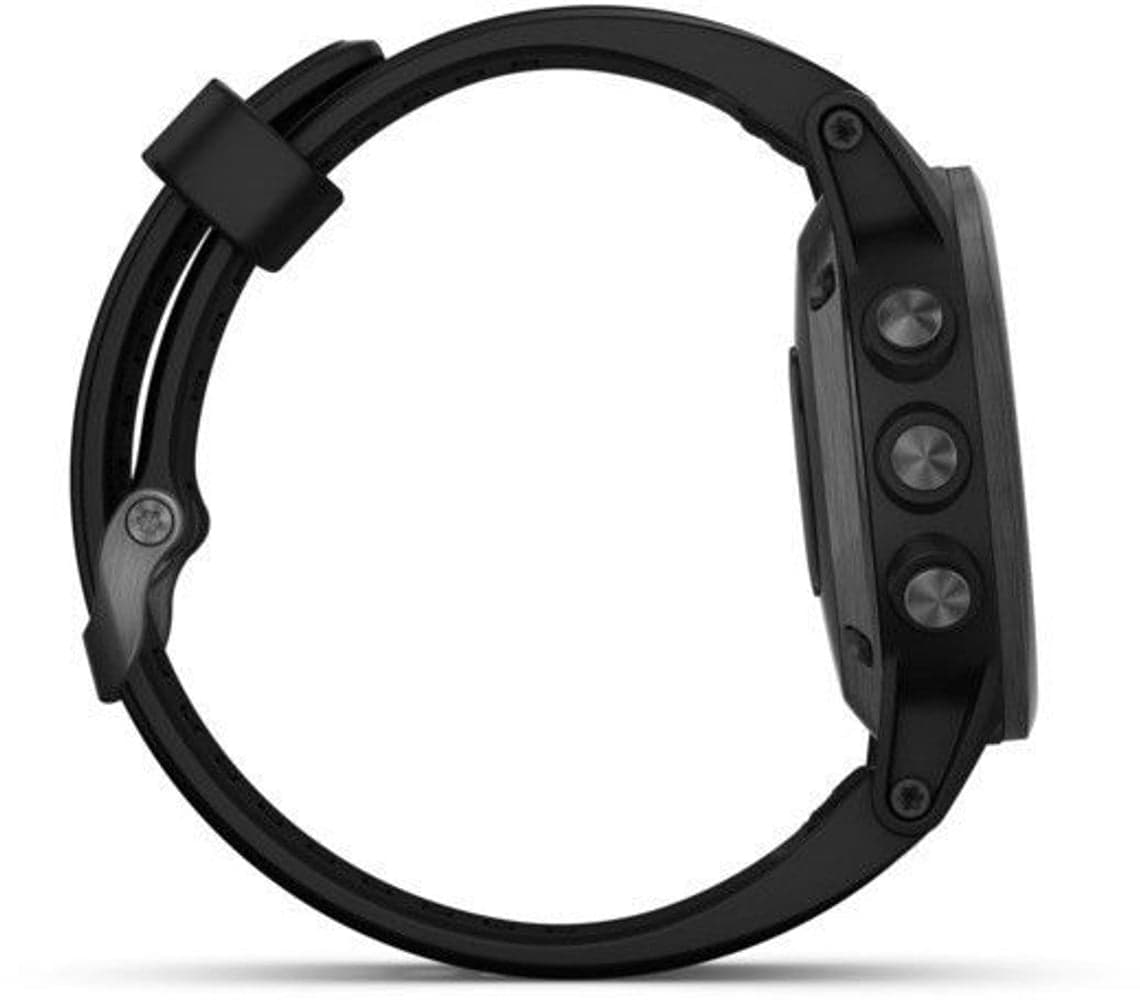 Fenix 5S Plus Sapphire -urheilukello, musta mustalla hihnalla, view: 5