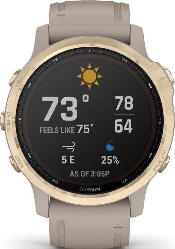 Fenix 6S Pro Solar Lt Gold/Sand, view: 4