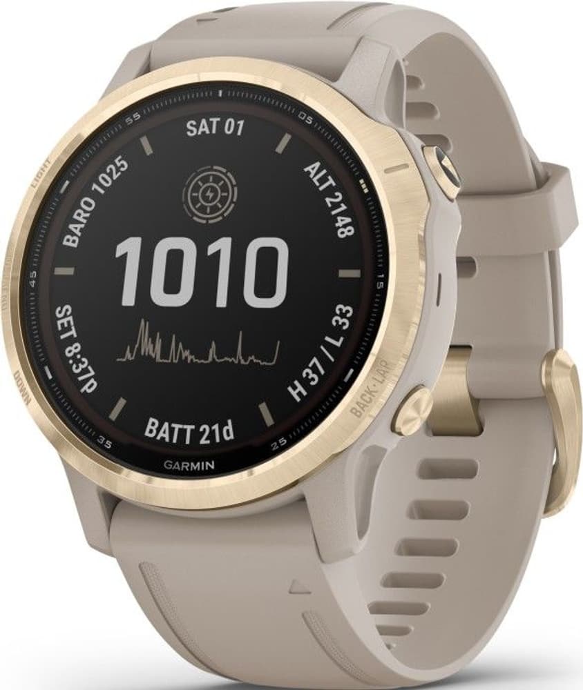 Fenix 6S Pro Solar Lt Gold/Sand, view: 0