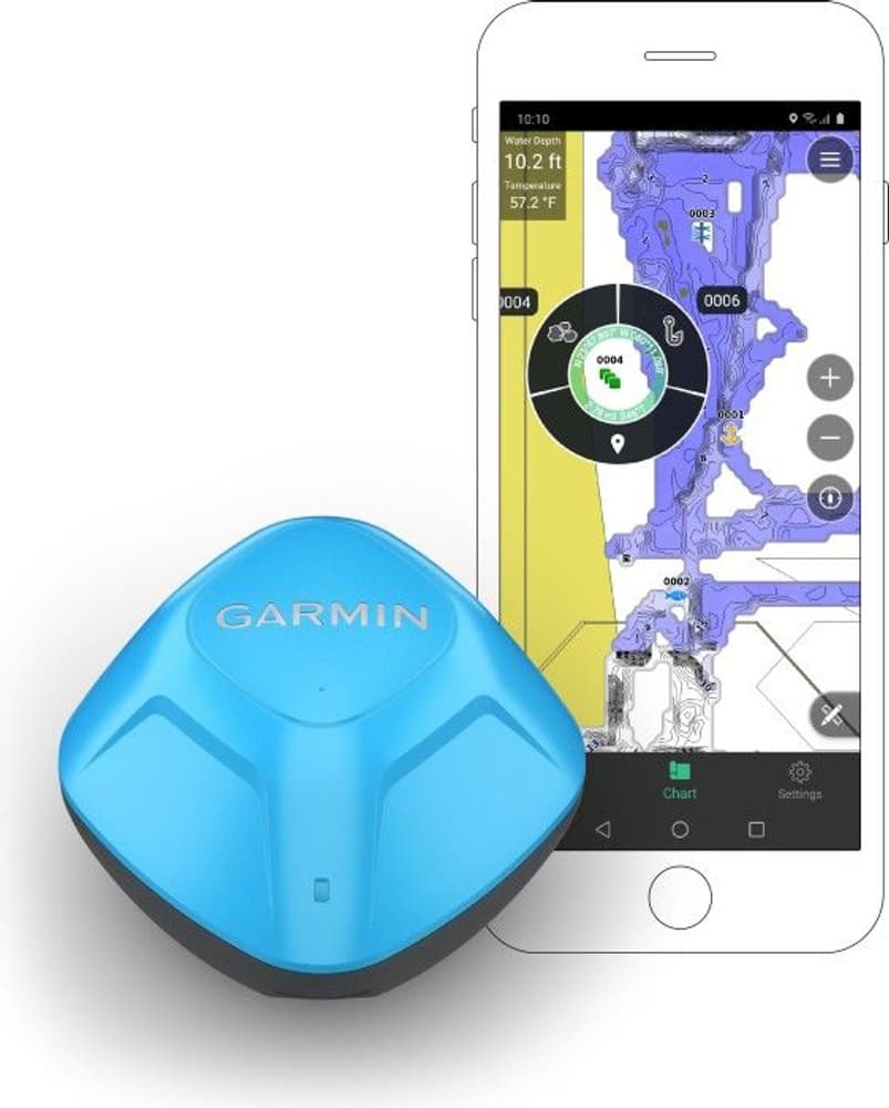 Striker Cast GPS -kaikuluotain, view: 2