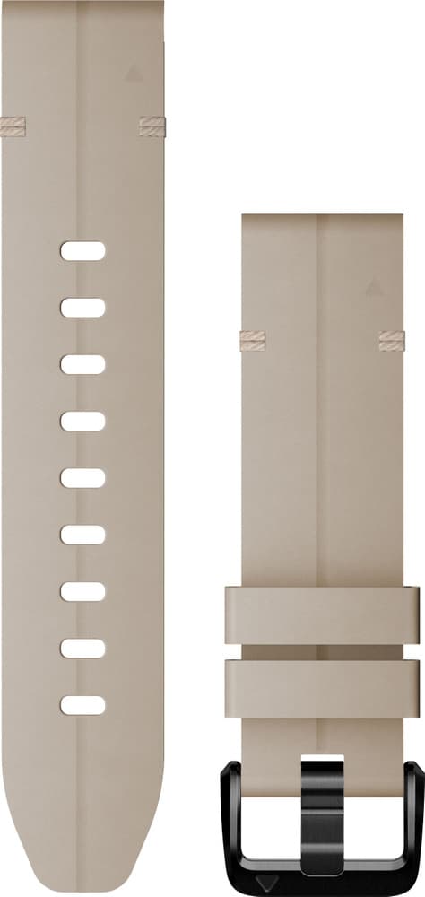 QuickFit 20 mm nahkainen rannehihna, vaalea beige, view: 0