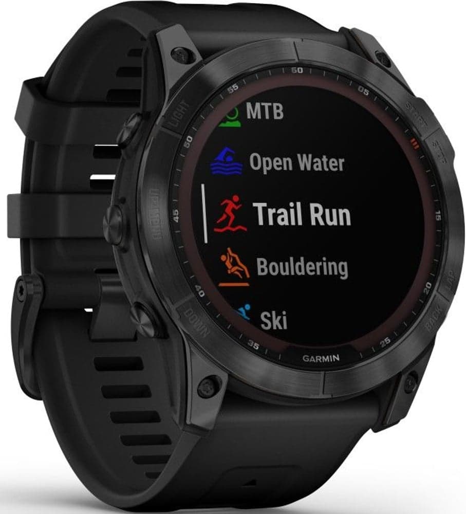 Fenix 7X Sapphire Solar Black Titanium, view: 1