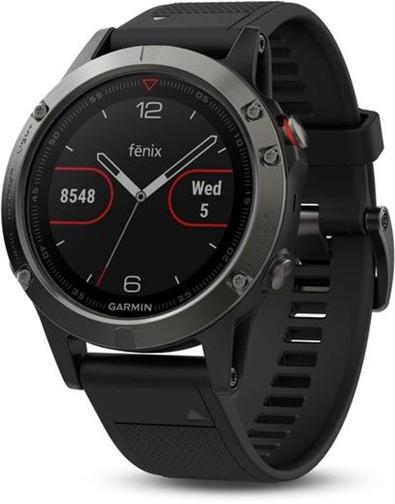 Fenix 5 Skiffergrå med svart armband, view: 0