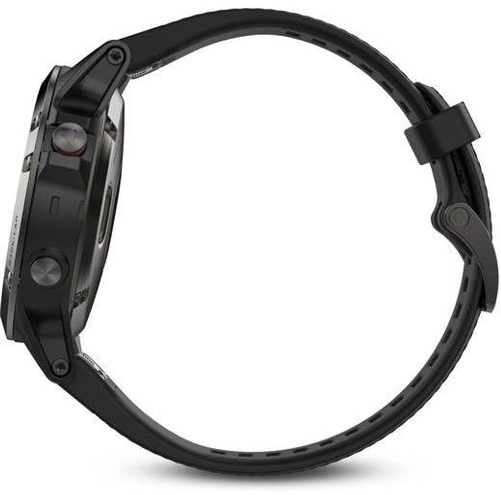 Fenix 5 Skiffergrå med svart armband, view: 2