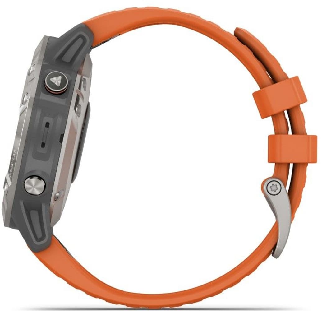 Fenix 6 Sapphire Titan with Orange Band, view: 7
