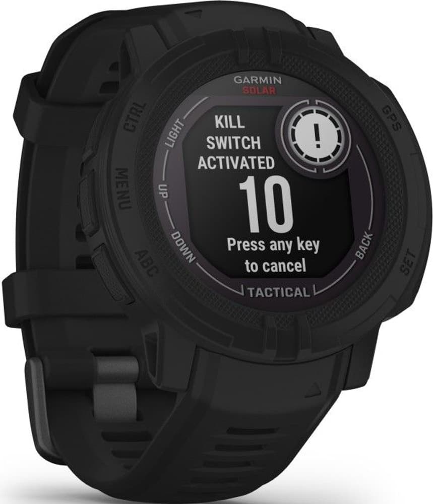 Instinct 2 Solar Tactical Edition älykello, musta, view: 2