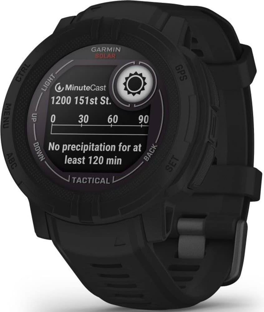 Instinct 2 Solar Tactical Edition älykello, musta, view: 4