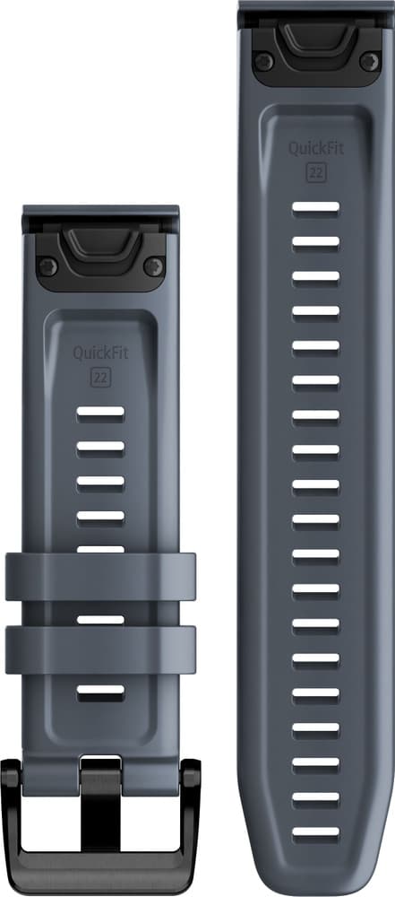 QuickFit 22 mm rannehihna, silikoni, tummansininen, view: 1