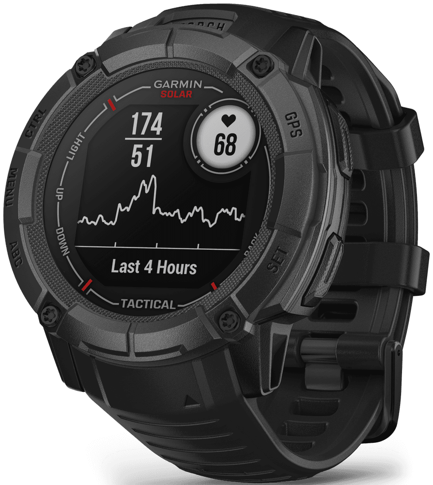 Instinct 2X Solar Tactical Edition älykello, musta, view: 8