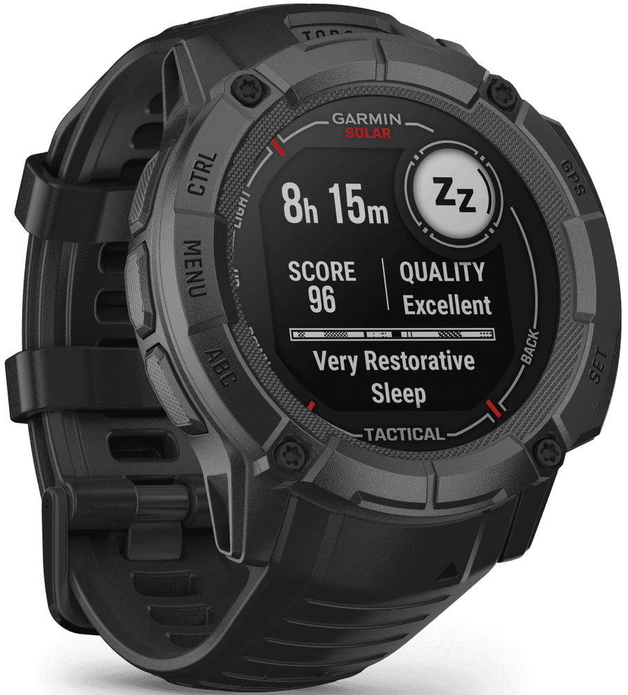 Instinct 2X Solar Tactical Edition älykello, musta, view: 5