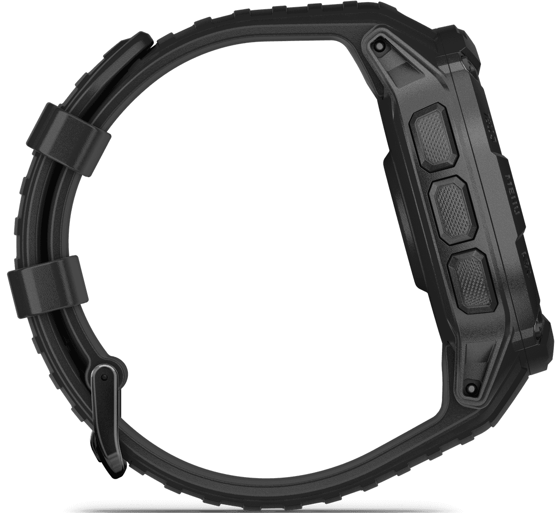 Instinct 2X Solar Tactical Edition älykello, musta, view: 1