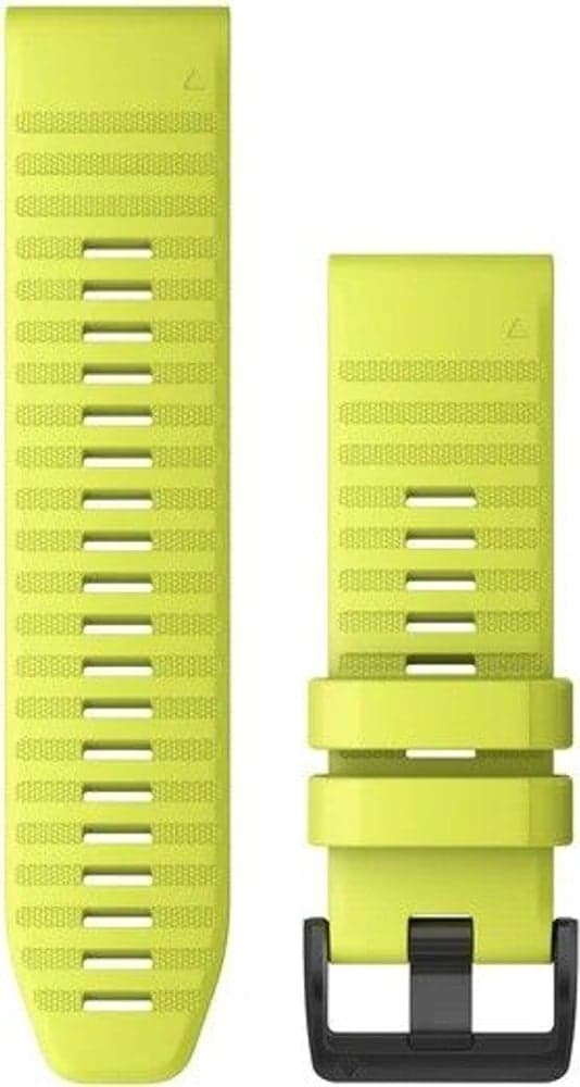 Fenix 6X QuickFit 26mm Watch Band Amp Yellow Silicone, view: 0