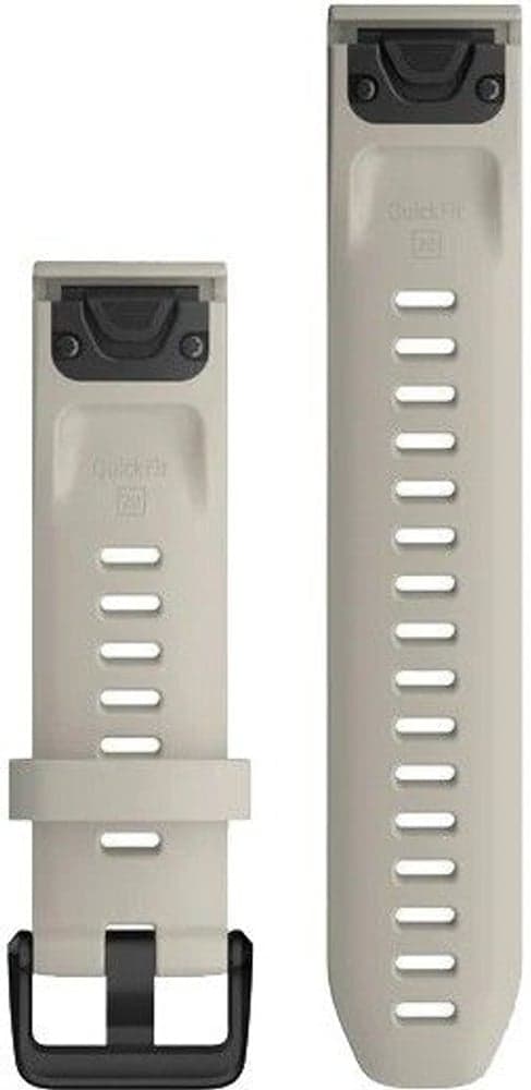 QuickFit 20 mm Watch Band Light Sand Silicone, view: 1