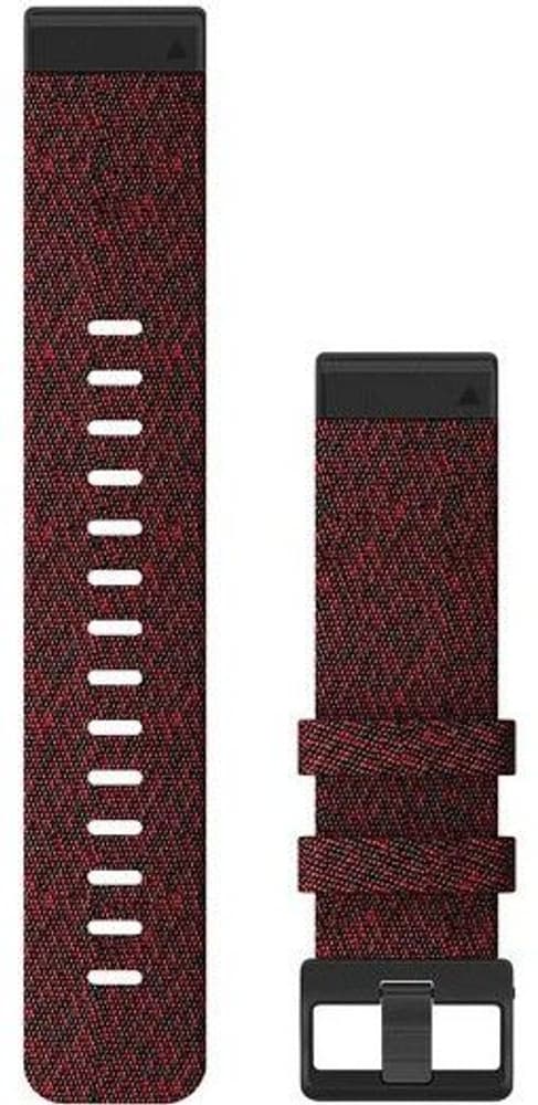 Fenix 6 QuickFit 22mm Watch Band Heathered Red Nylon, view: 0