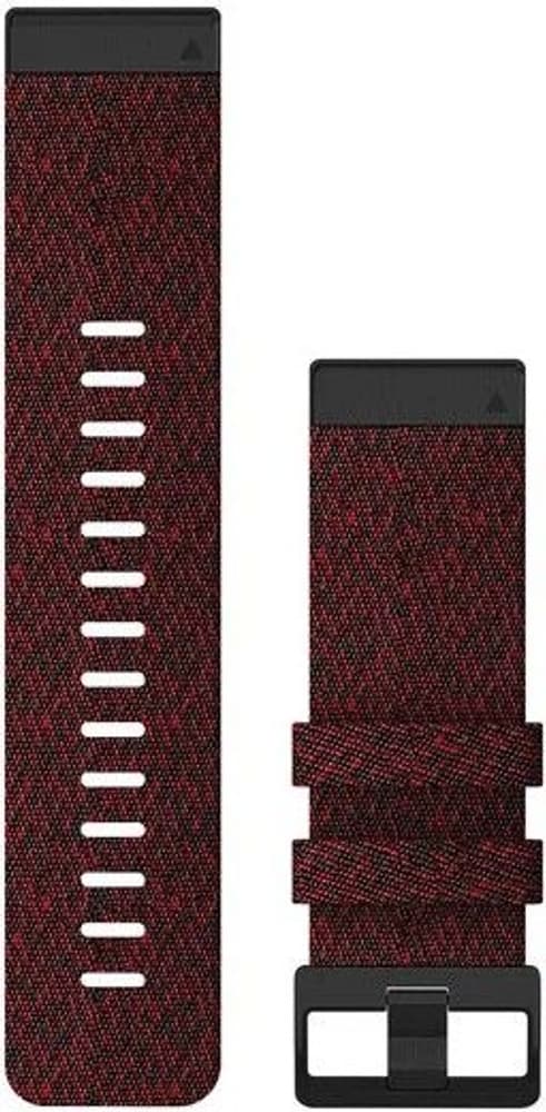 Fenix 6X QuickFit 26mm Watch Band Heathered Red Nylon, view: 0
