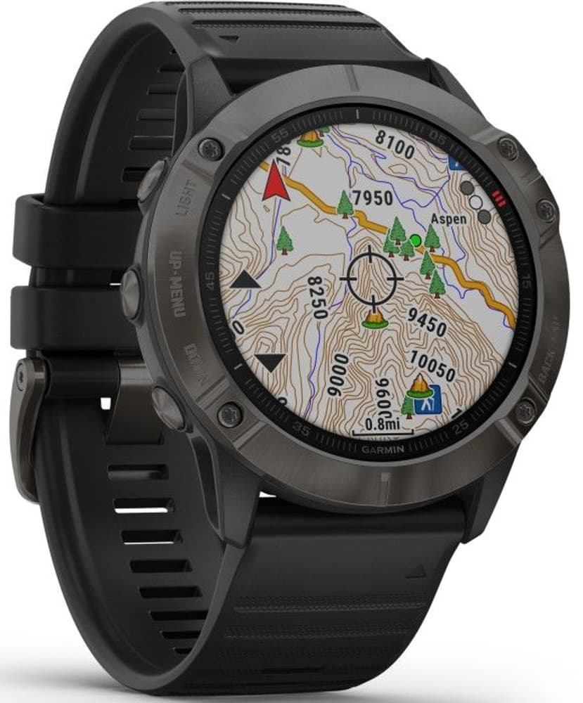 Fenix 6X Sapphire Graphite with Black Band, view: 5