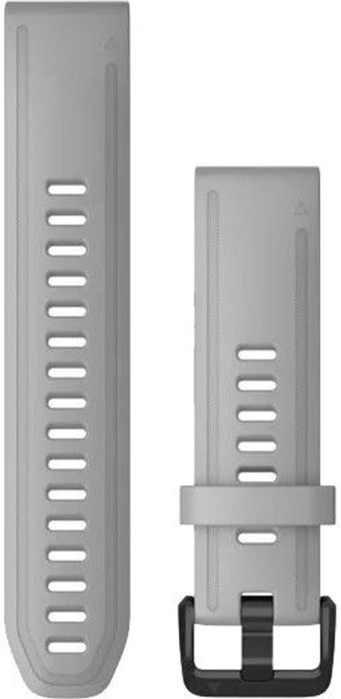 QuickFit 20 mm Watch Band Powder Gray Silicone, view: 0