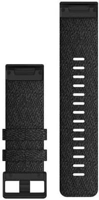 Fenix 6X QuickFit 26mm Watch Band Heathered Black Nylon - view: 1