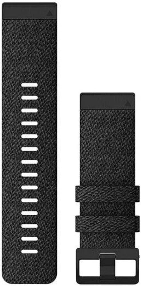 Fenix 6X QuickFit 26mm Watch Band Heathered Black Nylon, view: 0
