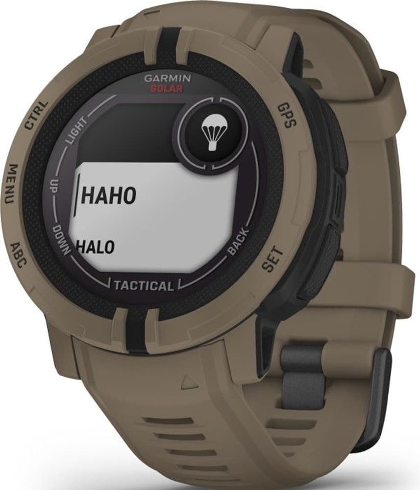 Instinct 2 Solar Tactical Edition älykello, Coyote Tan, view: 1