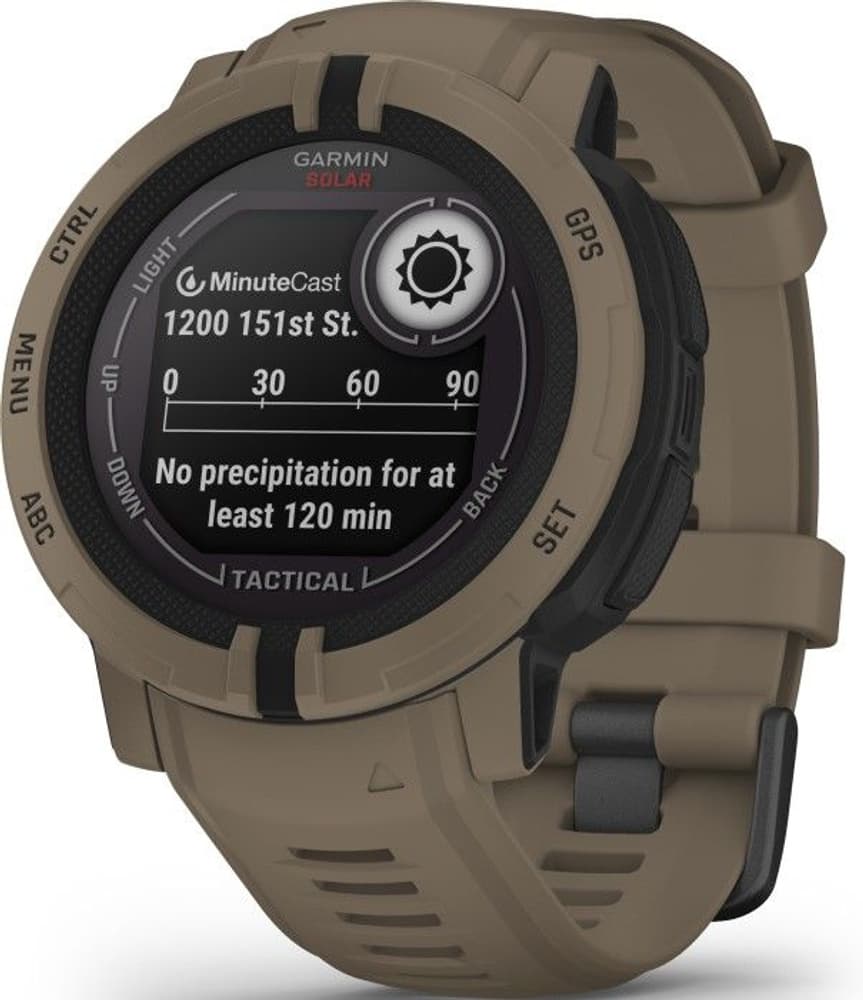 Instinct 2 Solar Tactical Edition älykello, Coyote Tan, view: 2