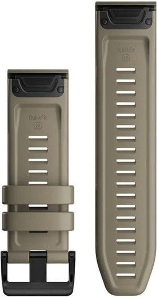 Fenix 6X QuickFit 26mm Watch Band Dark Sandstone Silicone, view: 1