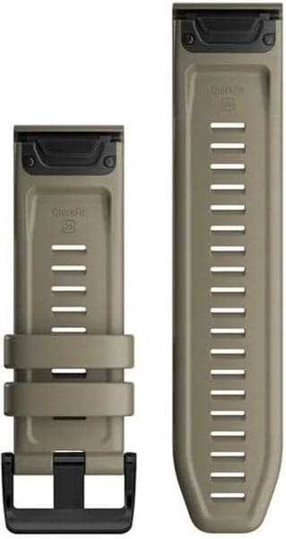 Fenix 6X QuickFit 26mm Watch Band Dark Sandstone Silicone, view: 1