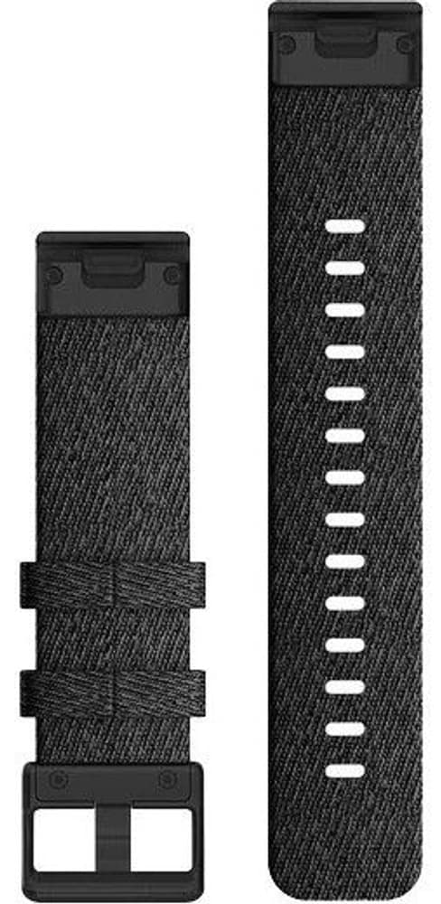 QuickFit 20 mm Watch Band Hthr Black Nylon with Black, view: 1