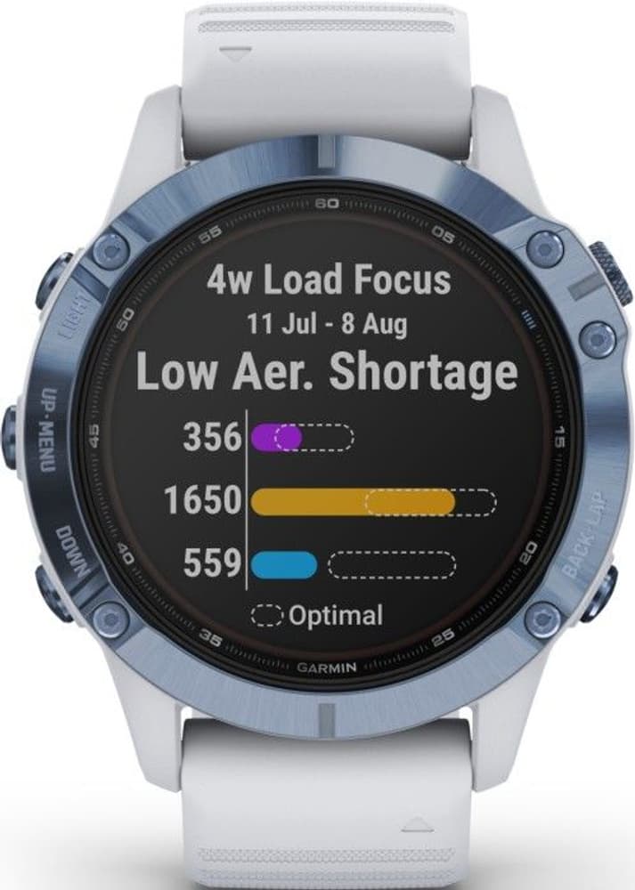 Fenix 6 Pro Solar Titanium Cobalt Blue/Whitestone, view: 4