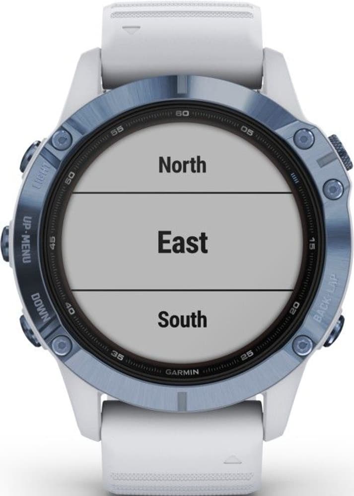 Fenix 6 Pro Solar Titanium Cobalt Blue/Whitestone, view: 9