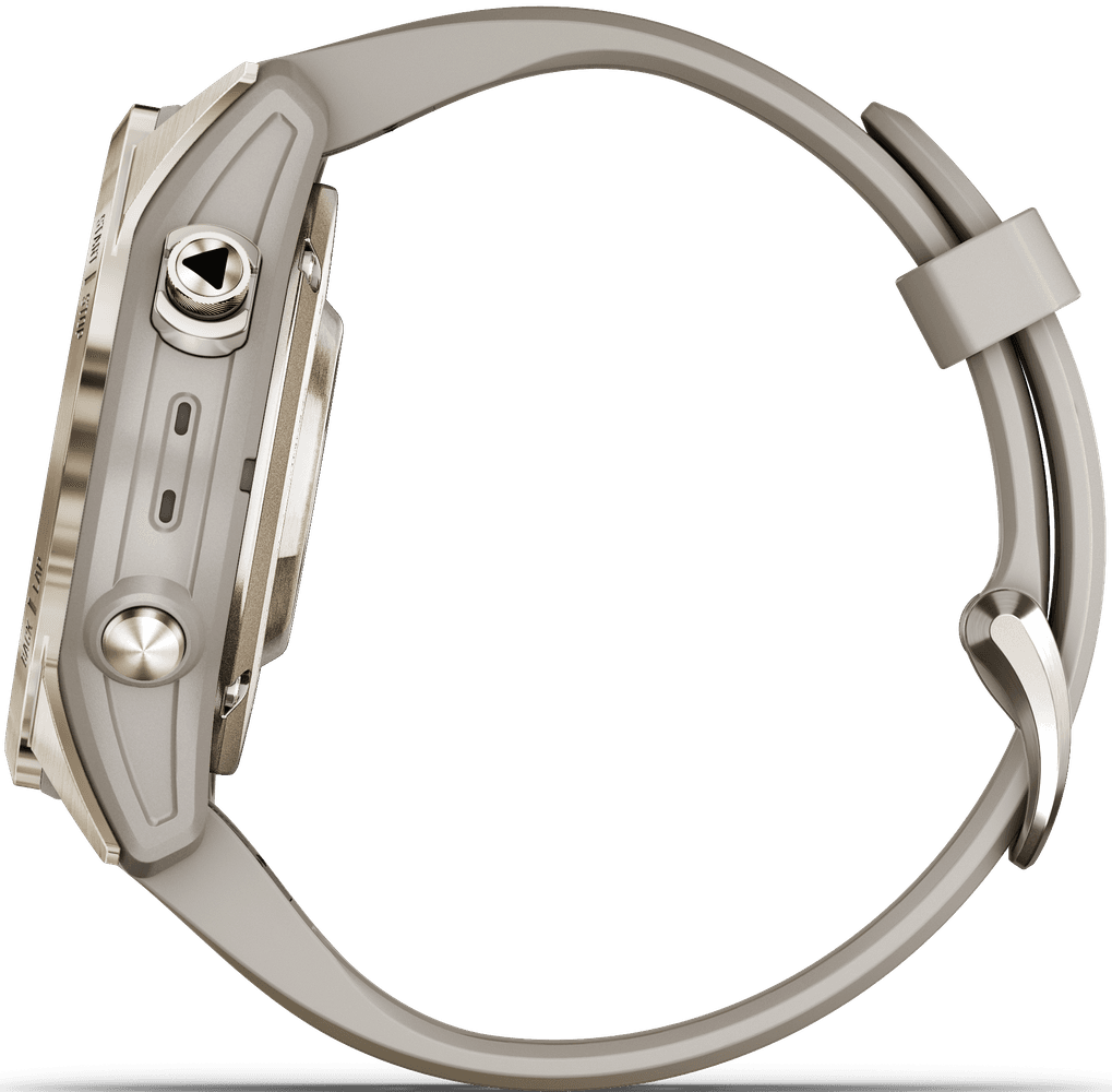 EPIX PRO (G2) 42mm Sapphire Soft Gold with Light Sand Band, view: 2