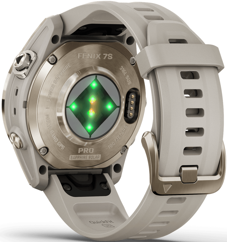 Fenix 7S Pro Sapphire Solar Soft Gold with Light Sand Band, view: 1