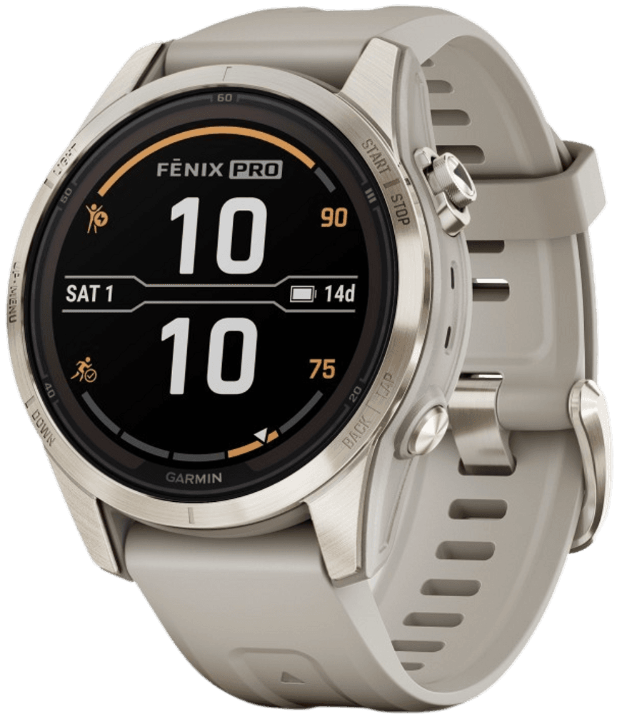 Fenix 7S Pro Sapphire Solar Soft Gold with Light Sand Band, view: 0