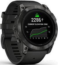 EPIX PRO (G2) 51mm Sapphire Carbon Grey DLC Titanium with Black Band - view: 3