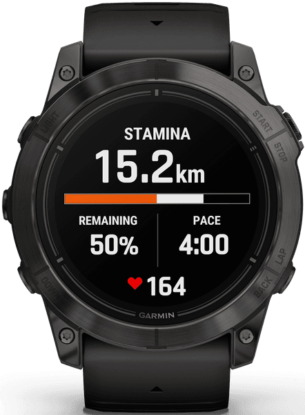 EPIX PRO (G2) 51mm Sapphire Carbon Grey DLC Titanium with Black Band, view: 5