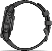 Fenix 7 Pro Sapphire Solar Carbon Grey DLC Titanium with Black Band - view: 2