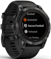 Fenix 7 Pro Sapphire Solar Carbon Grey DLC Titanium with Black Band - view: 3