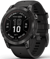 Fenix 7 Pro Sapphire Solar Carbon Grey DLC Titanium with Black Band - view: 0