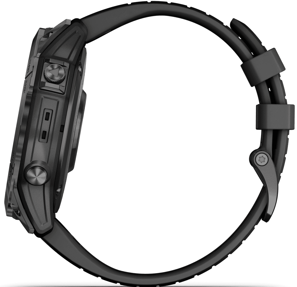 Fenix 7X Pro Sapphire Solar Carbon Grey DLC Titanium with Black Band, view: 2