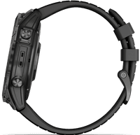 Fenix 7X Pro Sapphire Solar Carbon Grey DLC Titanium with Black Band - view: 2