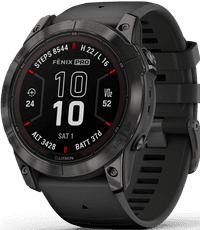 Fenix 7X Pro Sapphire Solar Carbon Grey DLC Titanium with Black Band - view: 0