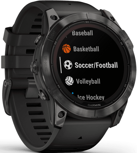 Fenix 7X Pro Sapphire Solar Carbon Grey DLC Titanium with Black Band, view: 4