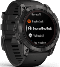 Fenix 7X Pro Sapphire Solar Carbon Grey DLC Titanium with Black Band - view: 4