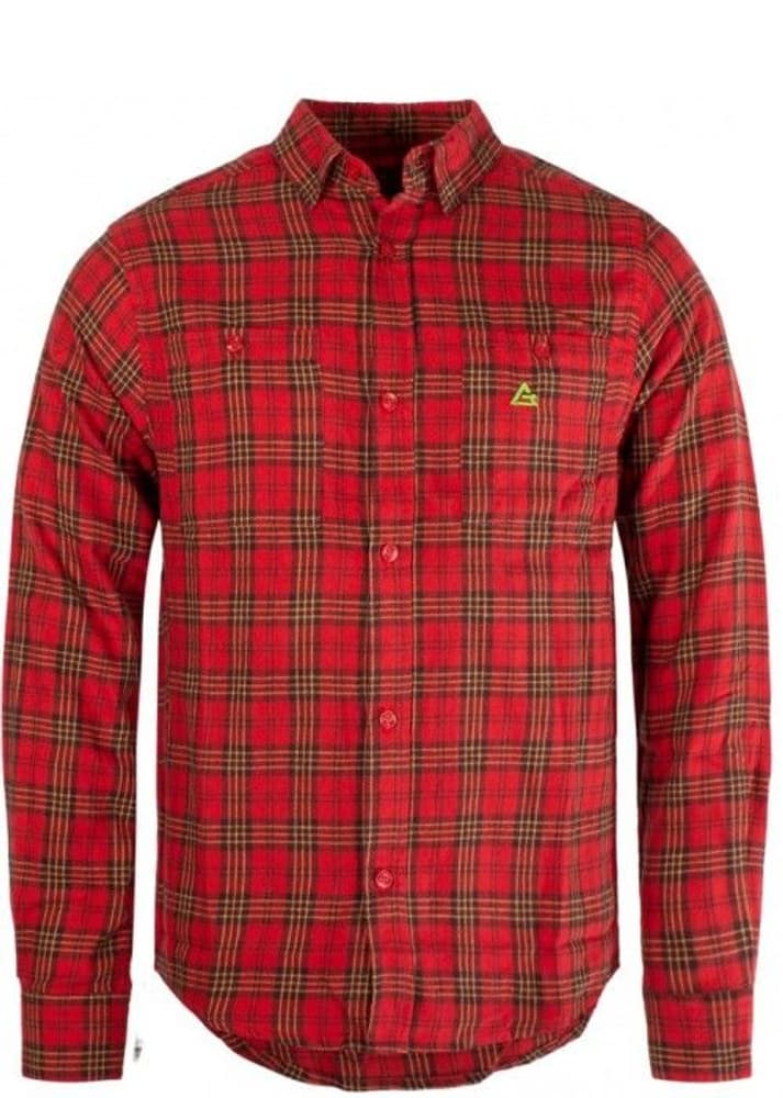 Fixar Farmer Shirt flanellipaita, punainen, view: 0
