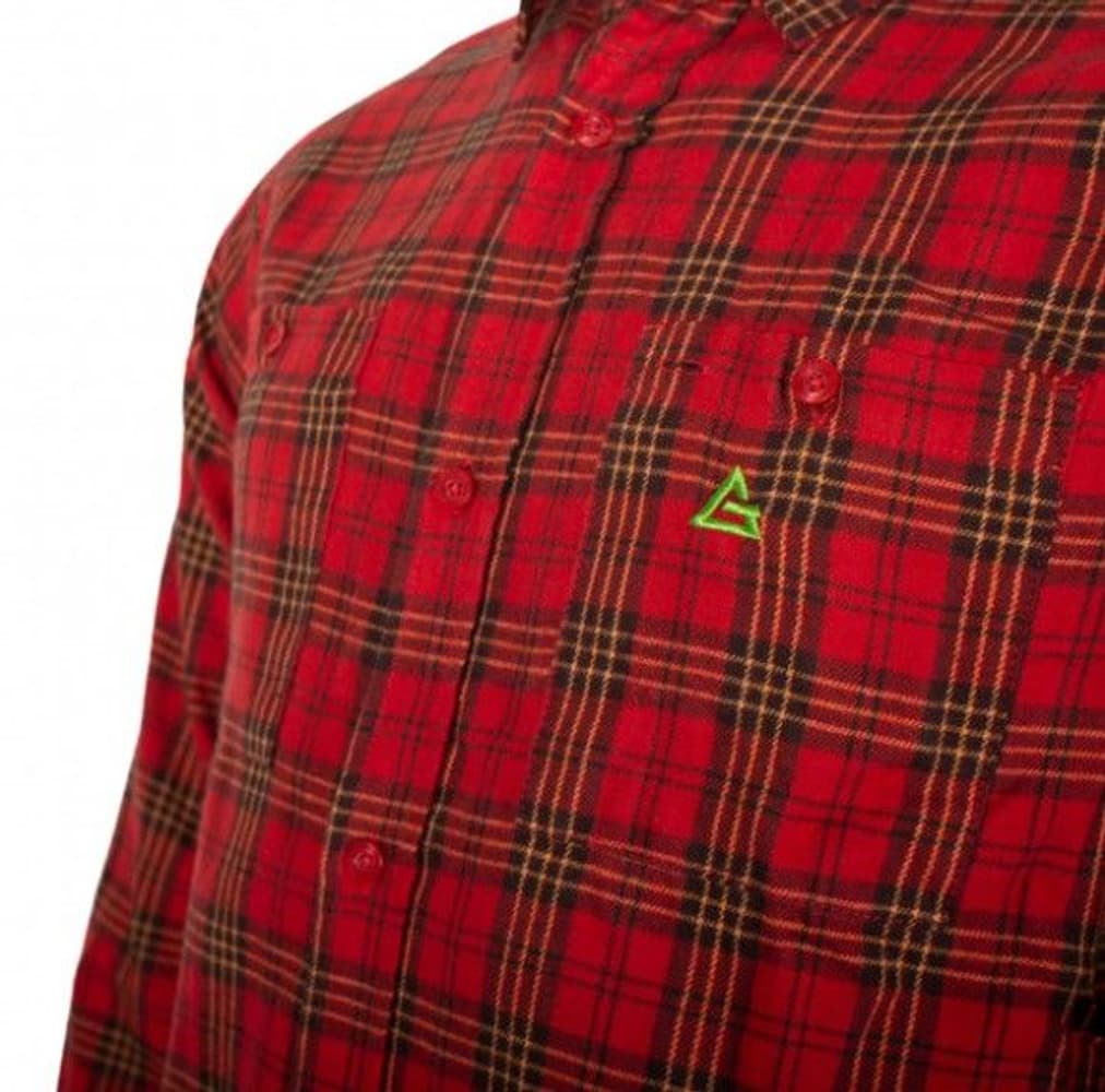 Fixar Farmer Shirt flanellipaita, punainen, view: 4