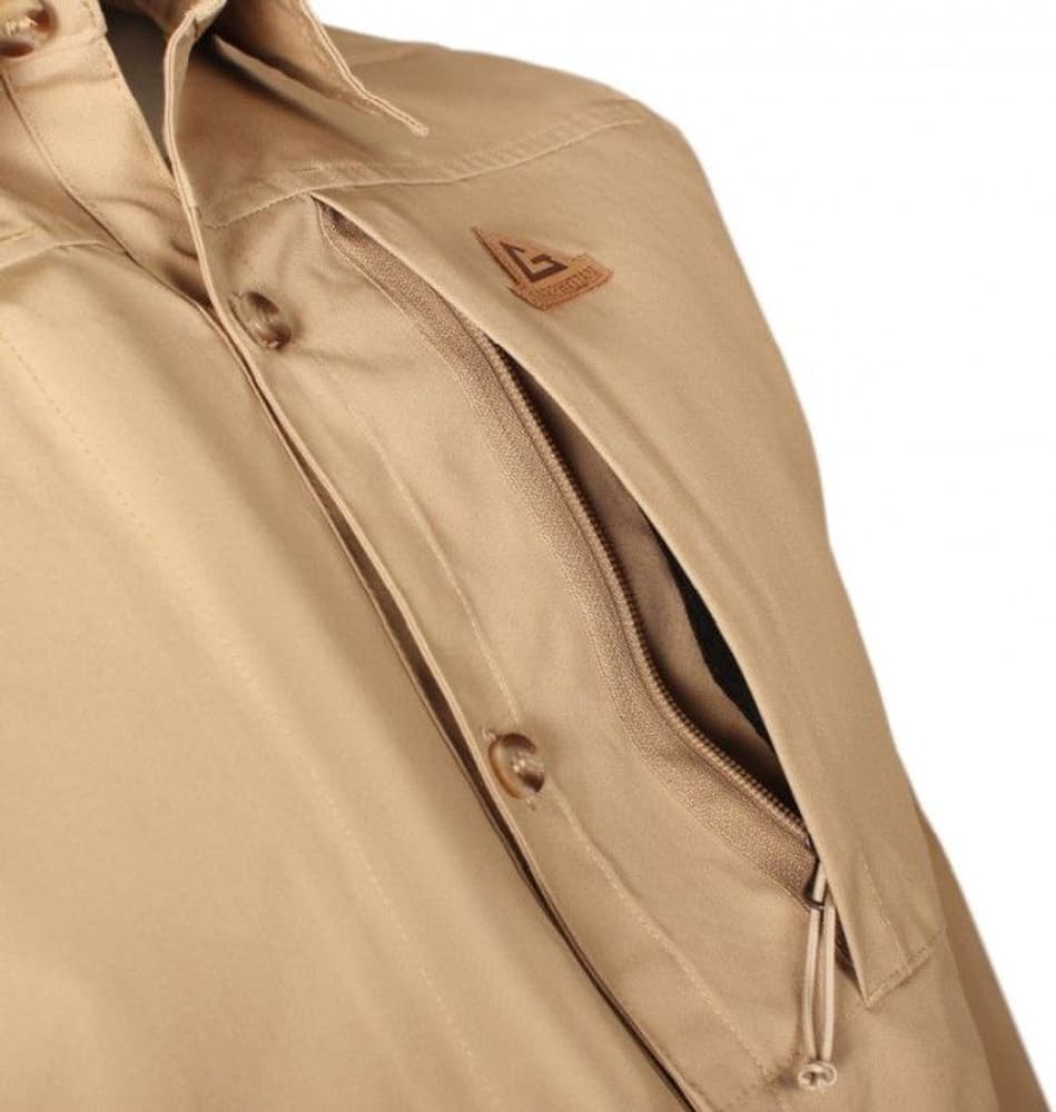 Frilufsar-paita Poly-puuvilla Khaki, view: 5