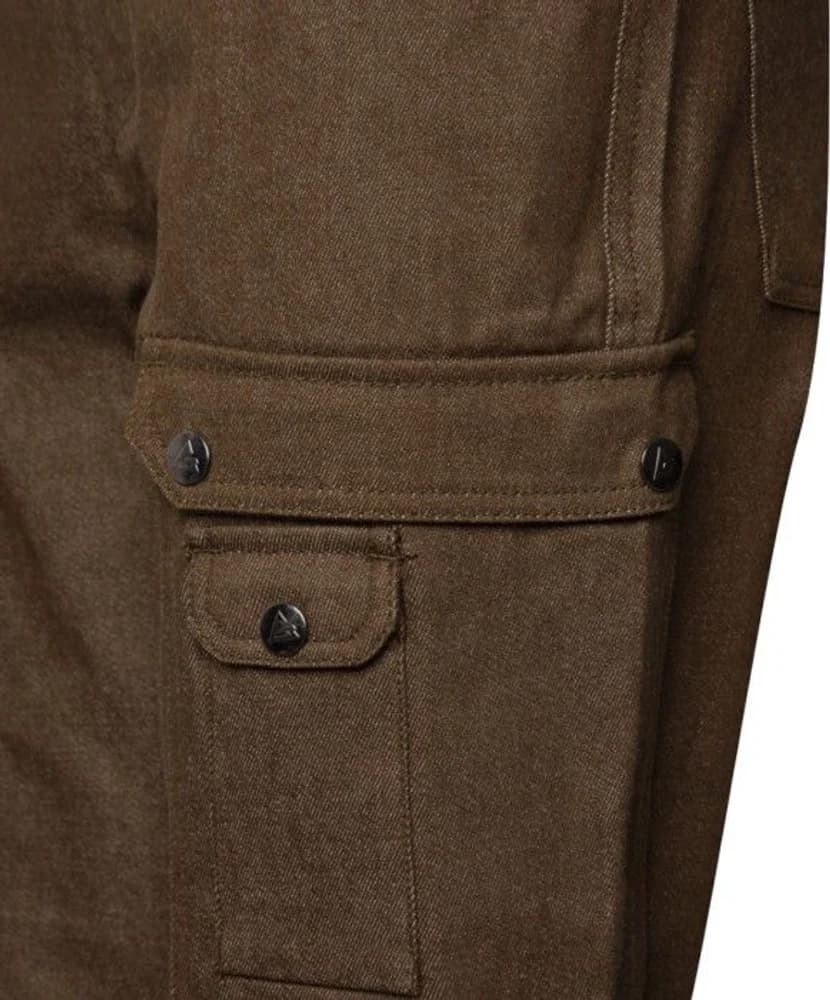 Fixar Trouser Cargo naisten työhousut, tummanruskea, view: 3