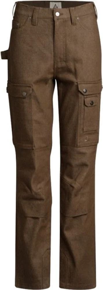 Fixar Trouser Cargo naisten työhousut, tummanruskea, view: 0